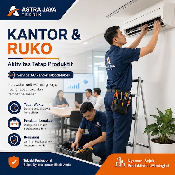 Service AC kantor Jabodetabek